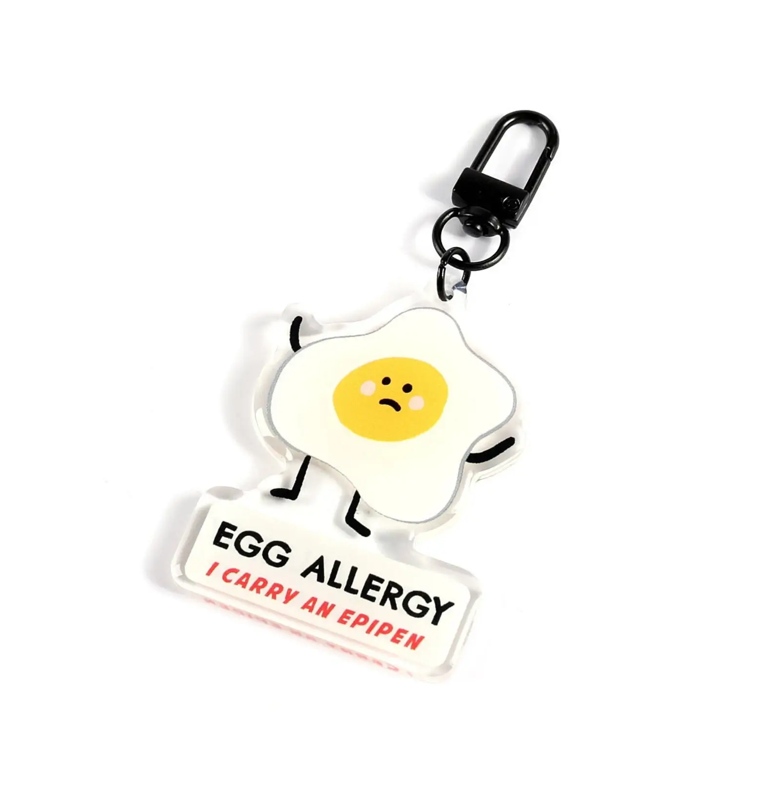 EpiPen Egg Allergy Backpack Tag