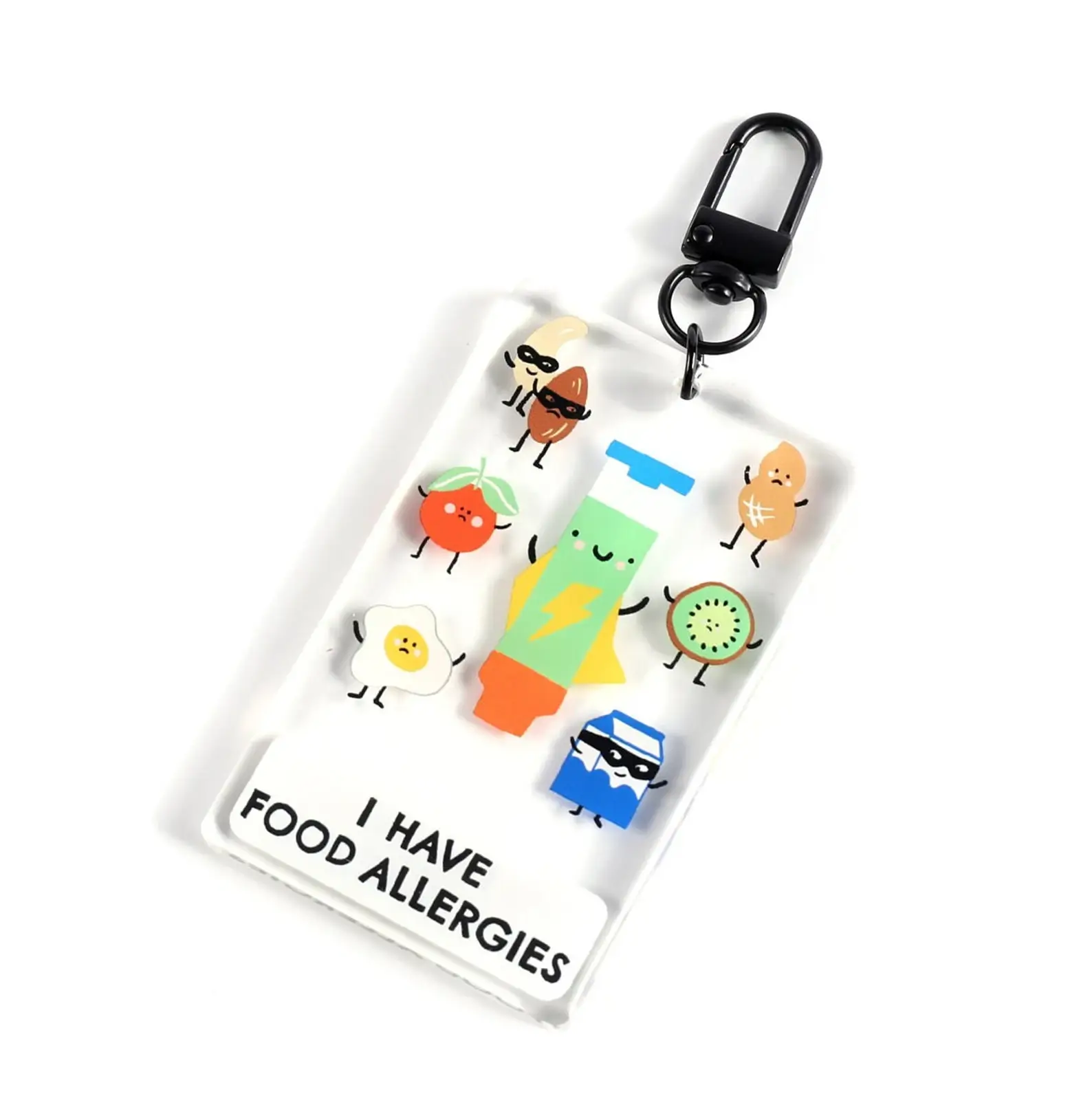Food Allergies Backpack Tag
