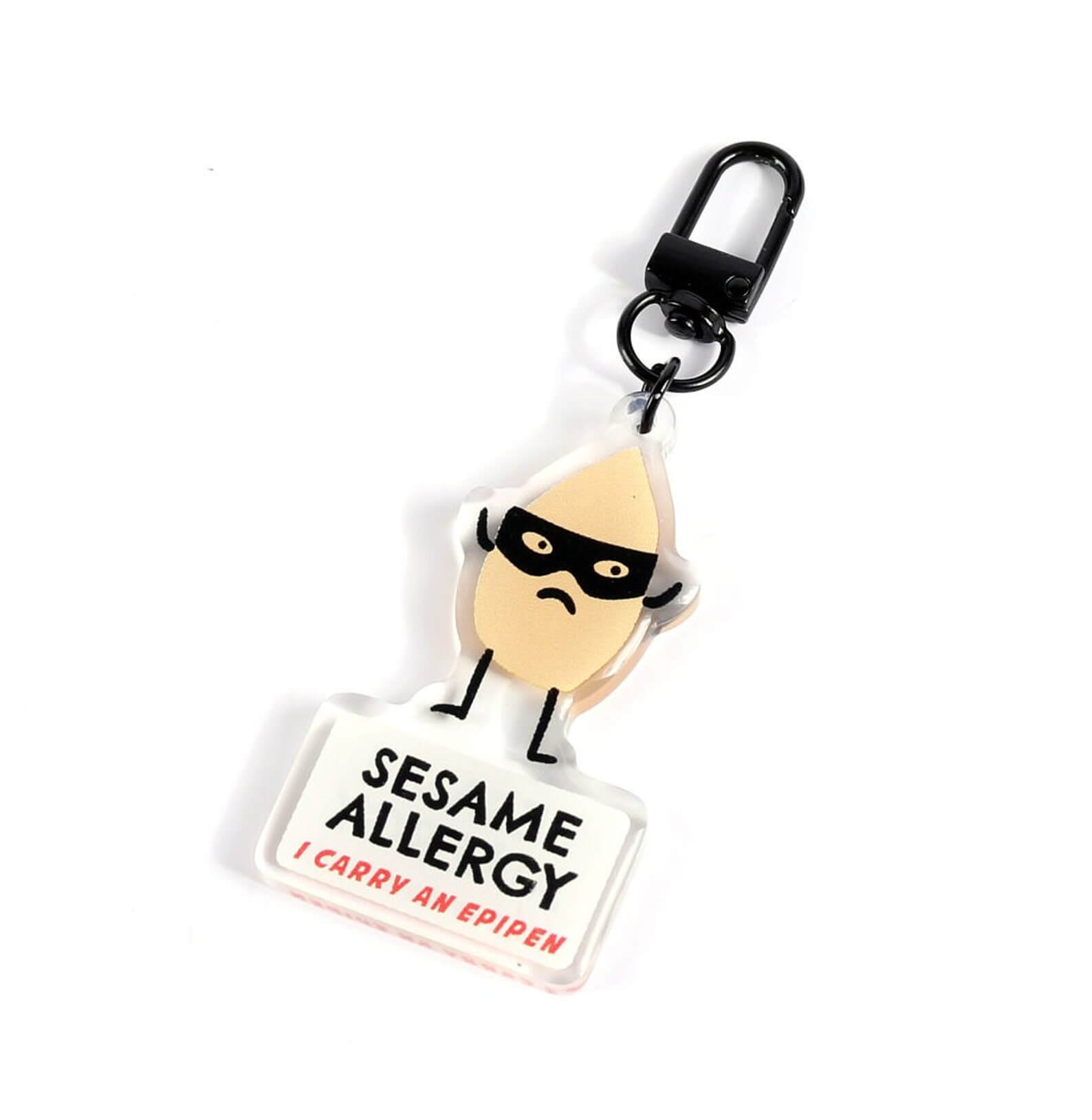 EpiPen Sesame Allergy Backpack Tag