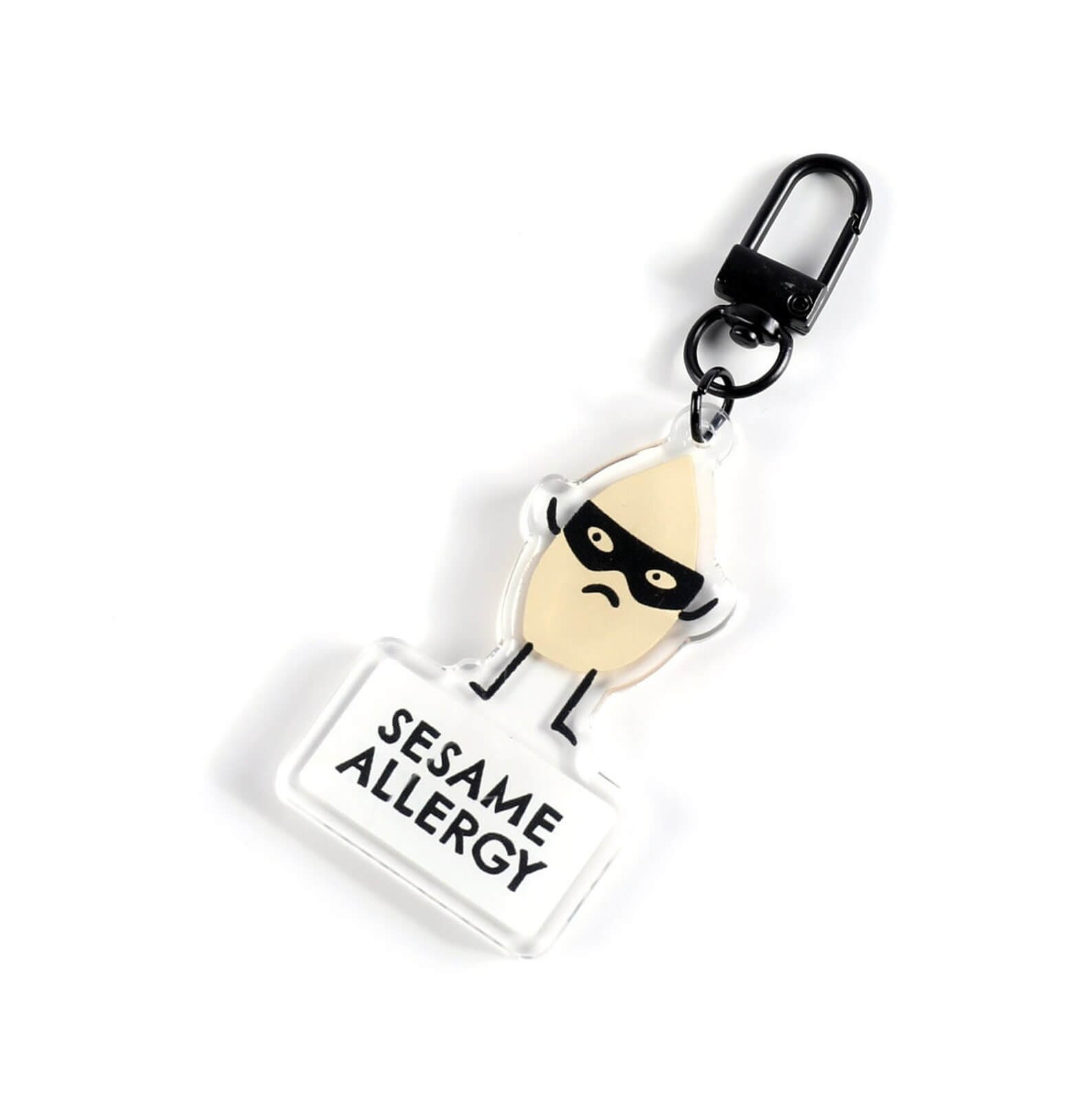 Sesame Allergy Backpack Tag